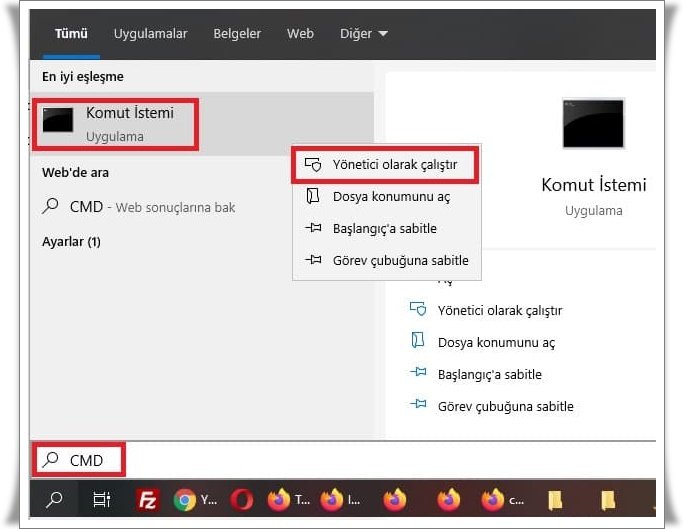 windows 10 gorev yoneticisi acilmiyor 2