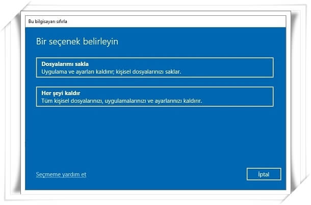 Windows Bilgisayarı Fabrika Ayarlarına Döndürme (4 Adımda Windows 10 Sıfırlama)