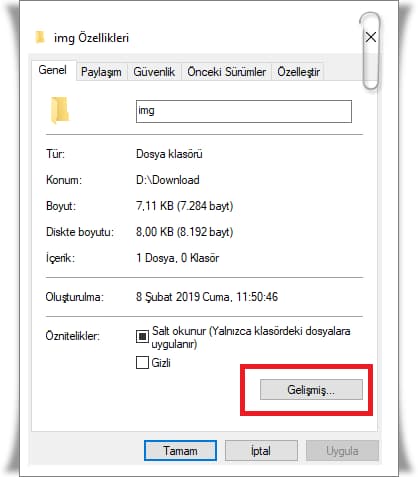 Windows 10'da Klasör Şifreleme Nasıl Yapılır?