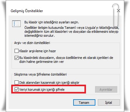 Windows 10'da Klasör Şifreleme Nasıl Yapılır?