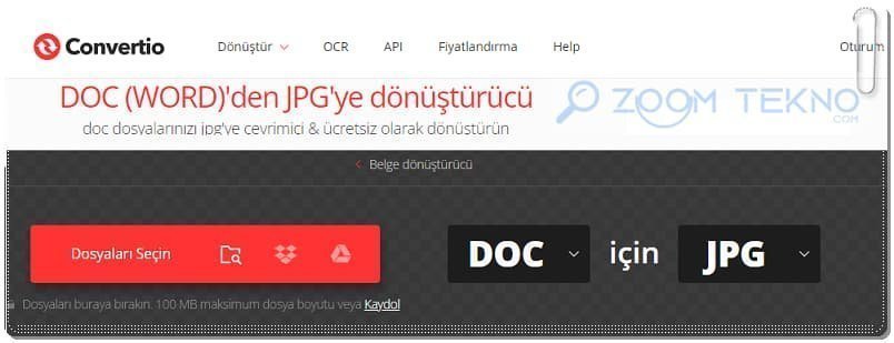 Word Dosyası JPG Olarak Nasıl Kaydedilir?