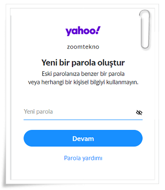 Yahoo Mail Şifresi Nasıl Değiştirilir?