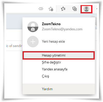 Yandex Mail nasıl silinir?