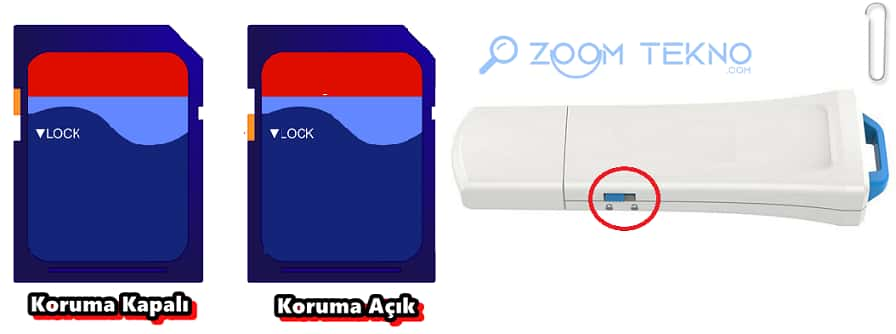 Yazmaya Karşı Korumalı Disk Nasıl Açılır?