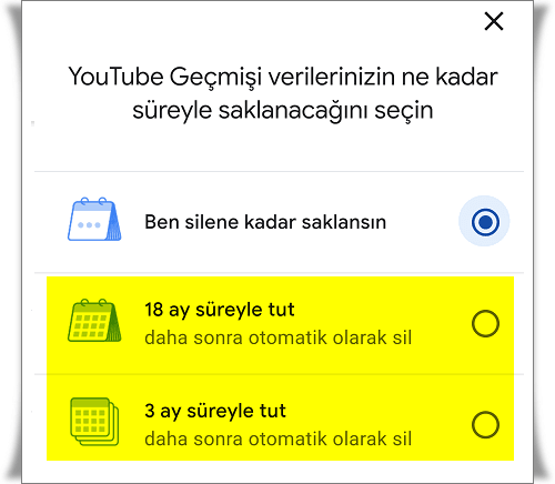 youtube arama gecmisi nasil temizlenir 7